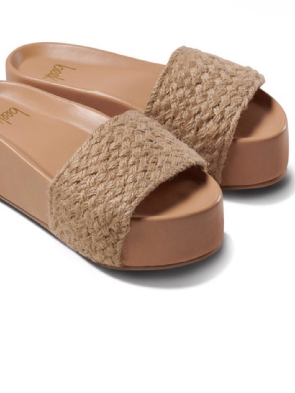 Beek Albatross Jute - Natural/Beach slide Sz 7
